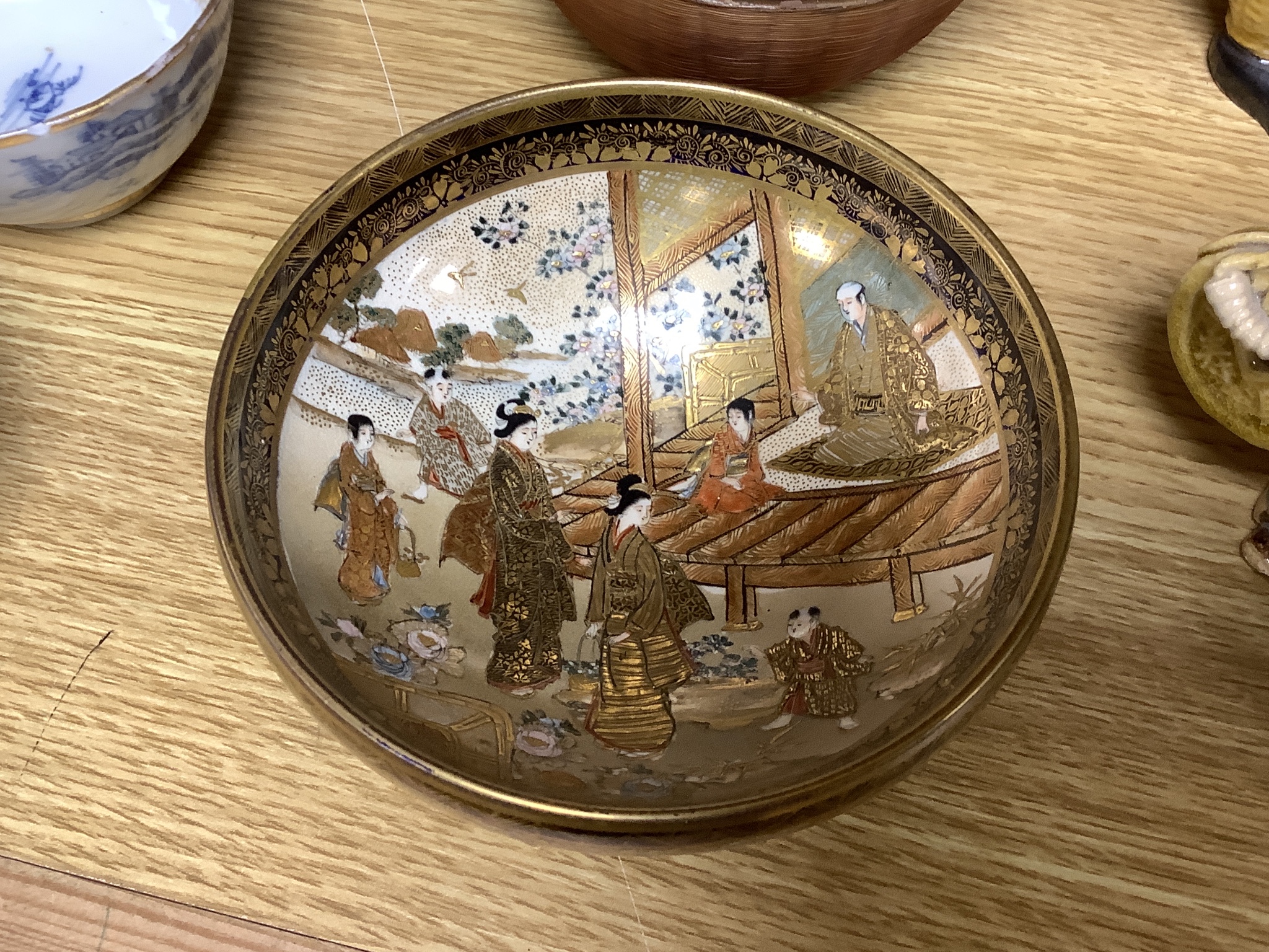 A quantity of mixed Chinese and Japanese ceramics, 19th century and later